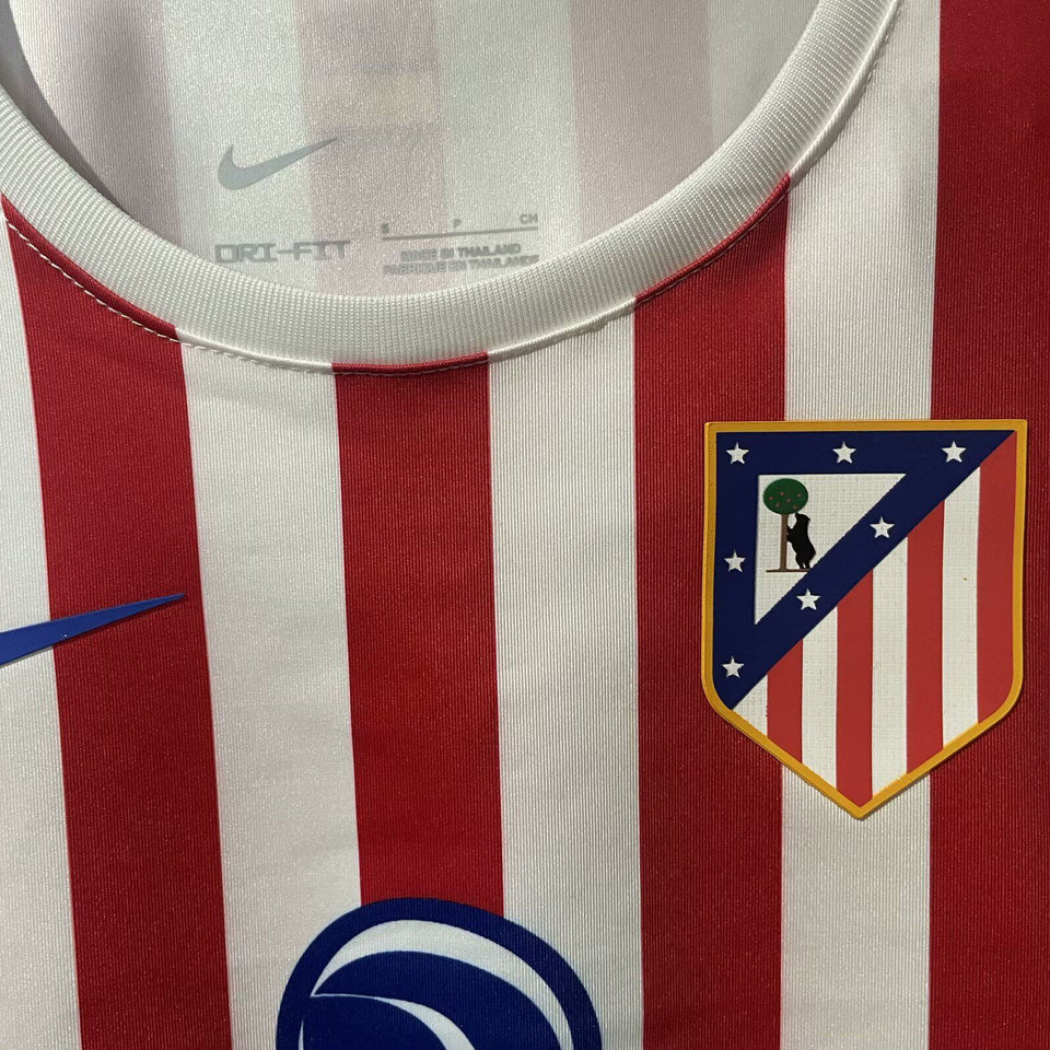 jersey 2025/26 atletico de madrid local manga corta mujer