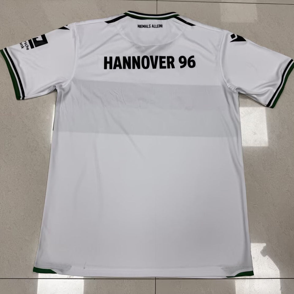 jersey 2025/26 hannover 96 tercero manga corta versión fan
