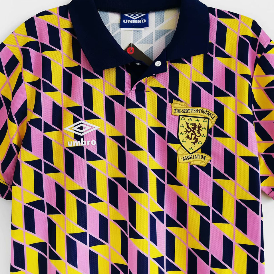 1988/1990 scotland tercero versión fan selecciones retro