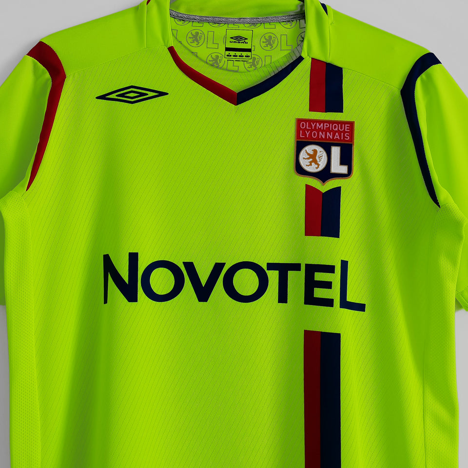 jersey 2008/09 lyon tercero manga corta versión fan retro