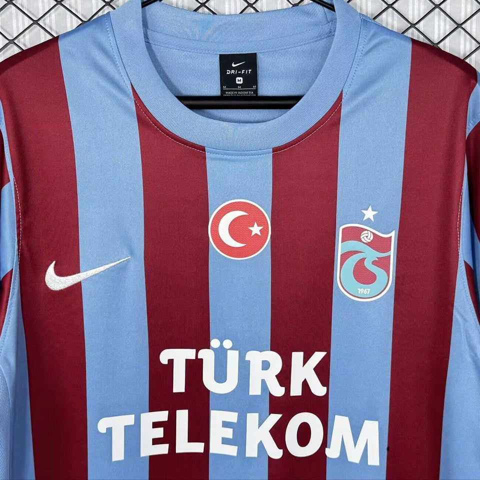 jersey 2010/2011 trabzonspor local manga corta versión fan retro