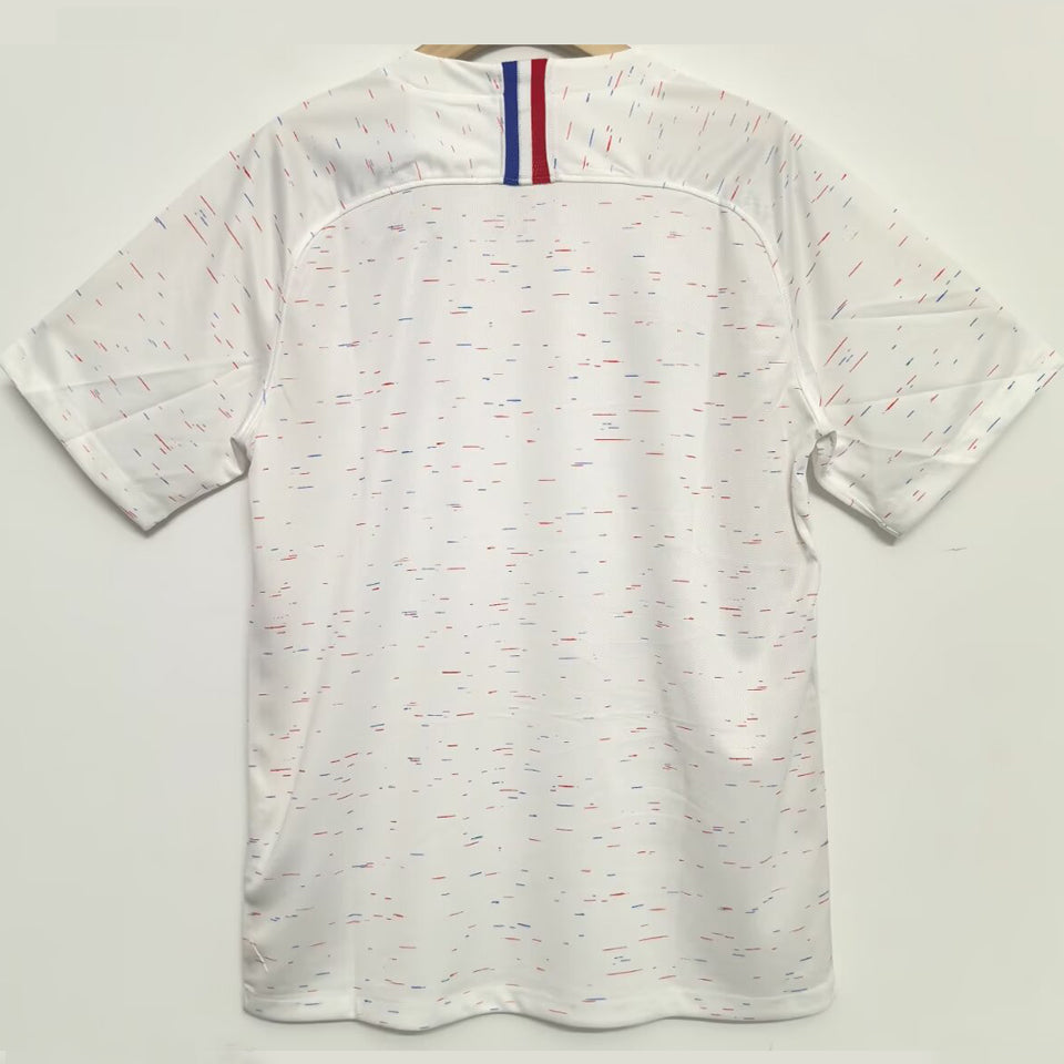 2018 francia visitante versión fan selecciones retro