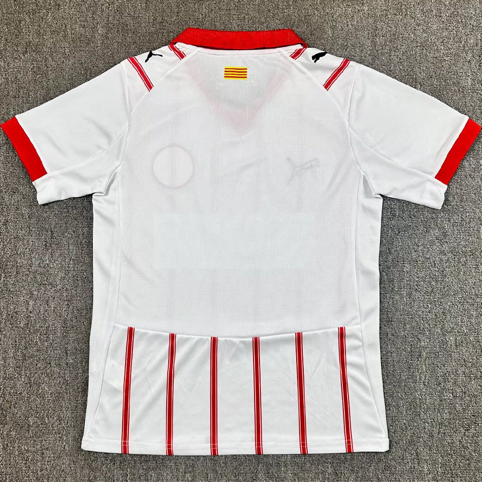 jersey 2025/26 girona local manga corta versión fan