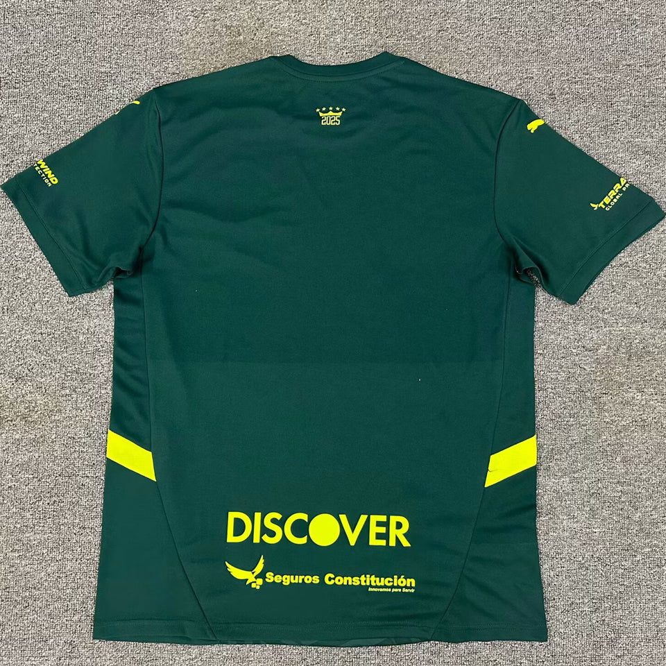 jersey 2025/26 liga dep universitaria quito tercero manga corta versión fan