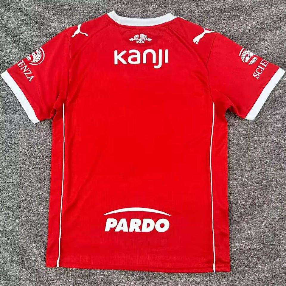 jersey 2026 club atlético independiente local manga corta versión fan