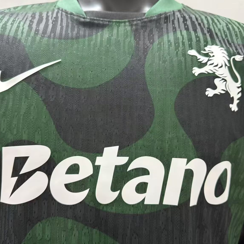 jersey 2025/26 sporting lisbon visitante manga corta versión jugador