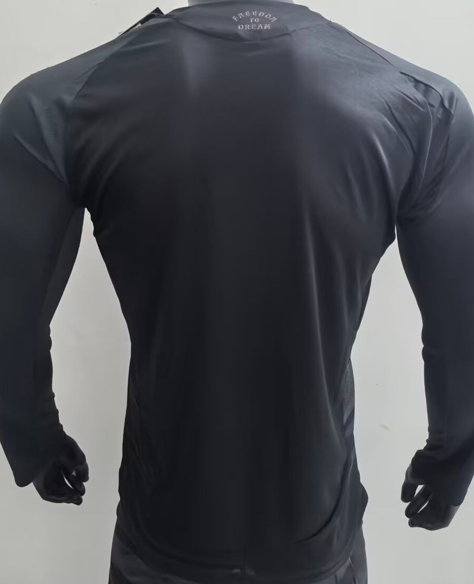 jersey 2025/26 inter miami visitante manga larga versión jugador