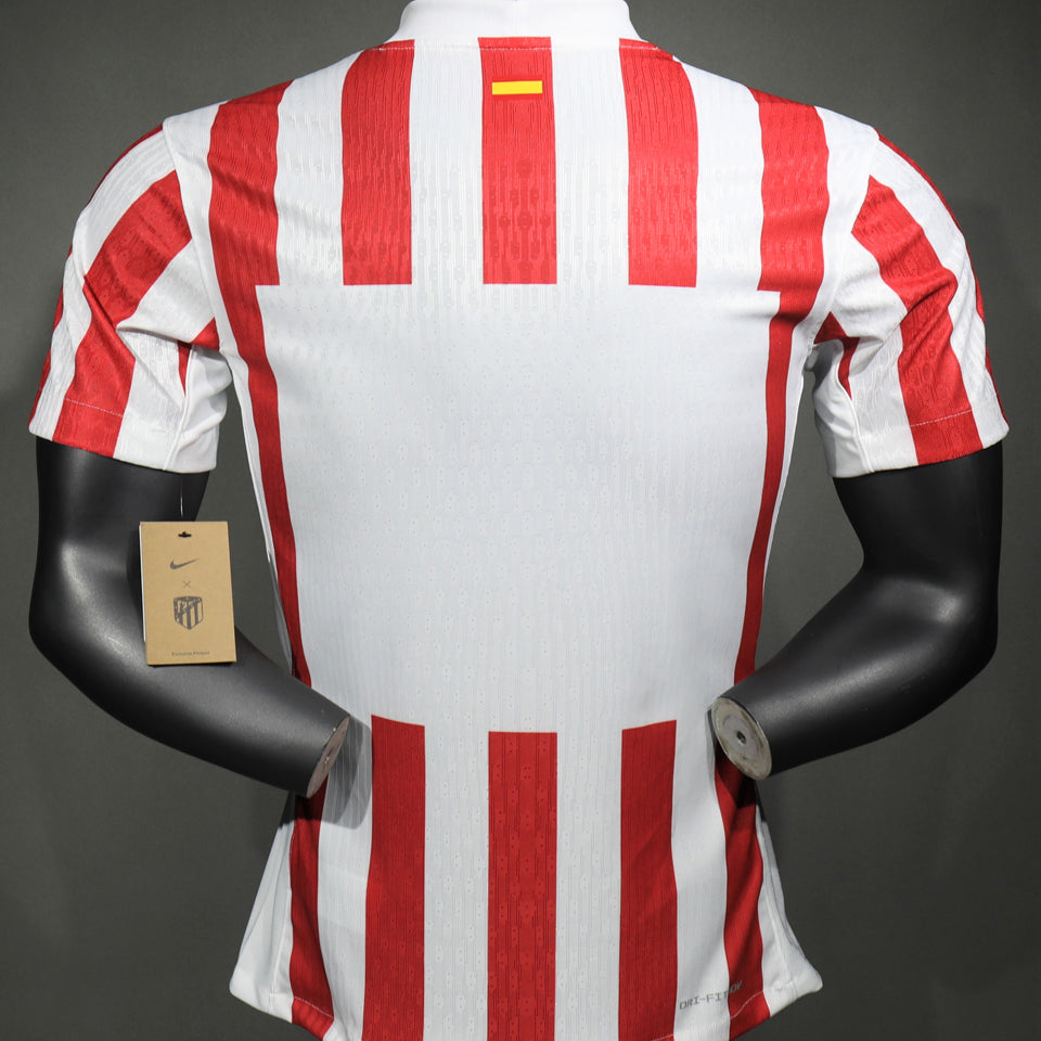 jersey 2025/26 atletico de madrid local manga corta versión jugador