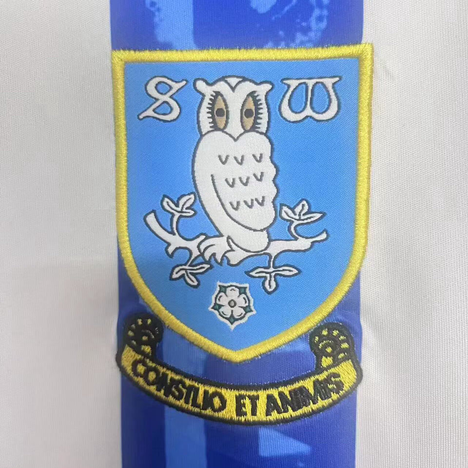 jersey 2025/26 sheffield wednesday local manga corta versión fan