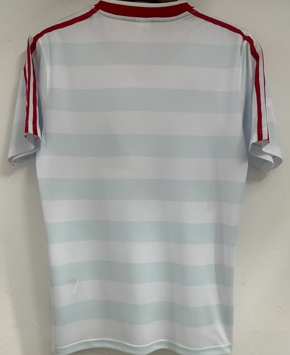 jersey 1986 hamburger local manga corta versión fan retro