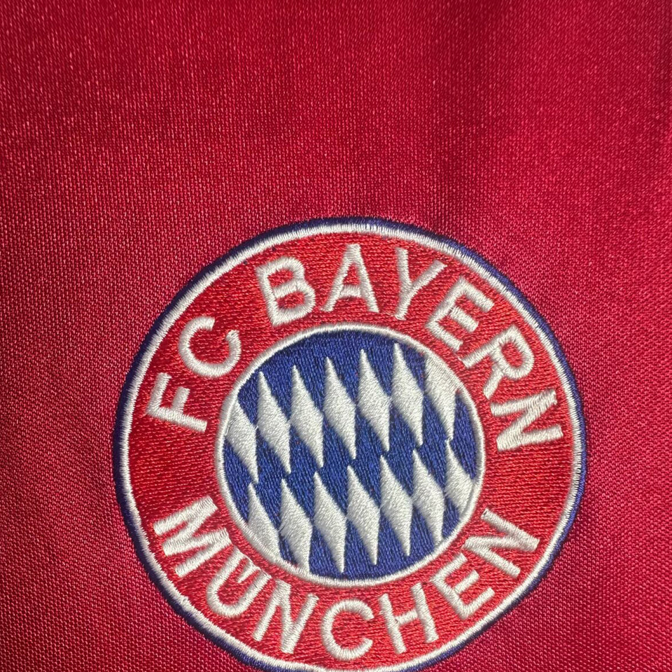 jersey 2003/04 bayern munich local manga corta versión fan retro