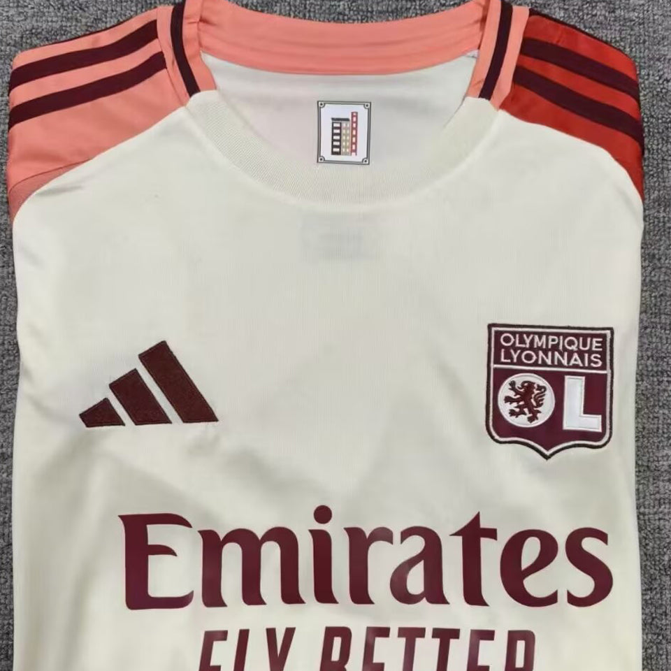 jersey 2024/25 lyon tercero manga corta versión fan