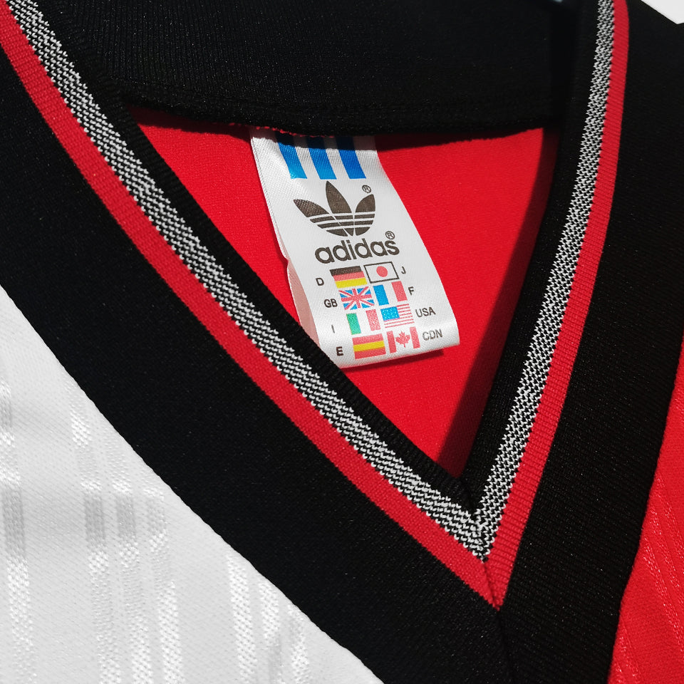 jersey 1995/96 rangers visitante manga corta versión fan retro