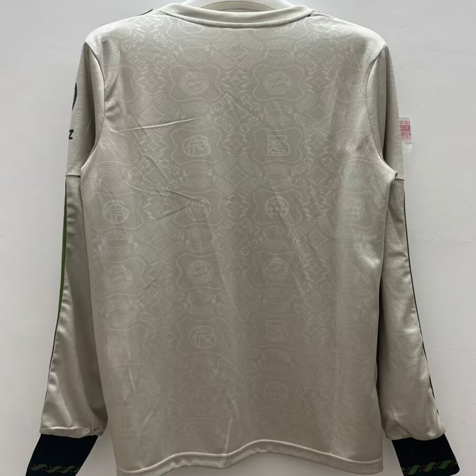 jersey 2025/26 bayern munich especial manga larga versión fan