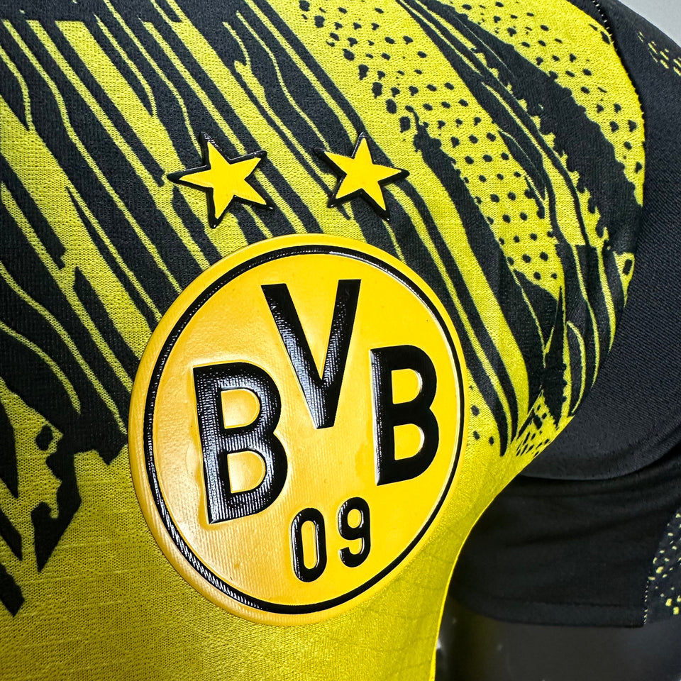 jersey 2025/26 borussia dortmund local manga corta versión jugador