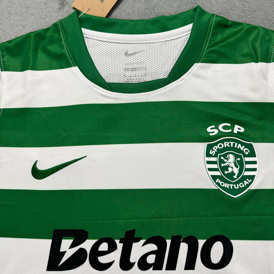 jersey 2025/26 sporting lisbon local manga corta mujer