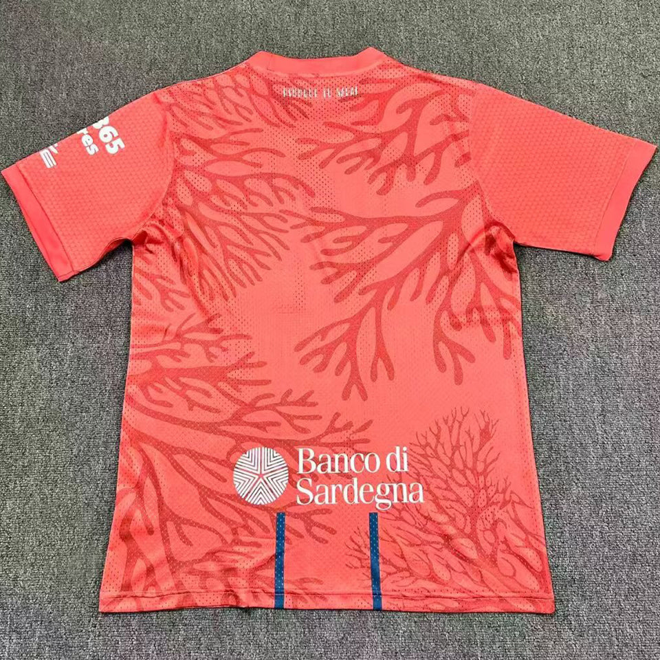 jersey 2025/26 cagliari especial manga corta versión fan