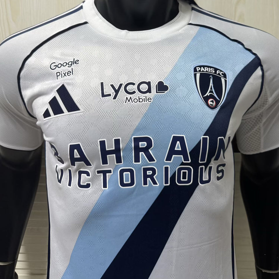 jersey 2025/26 paris fc visitante manga corta versión jugador