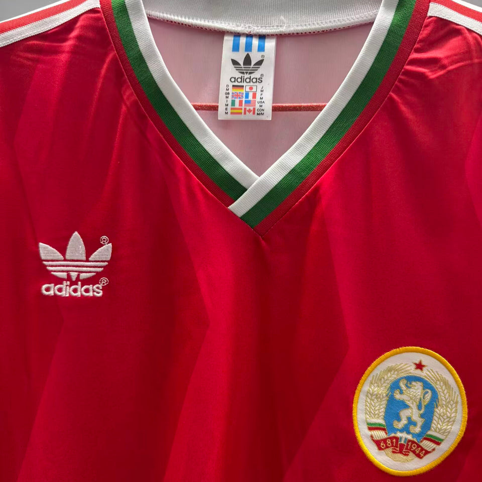 1986 bulgaria visitante versión fan selecciones retro