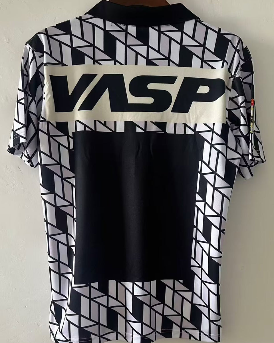 jersey 1990 santos especial manga corta versión fan retro