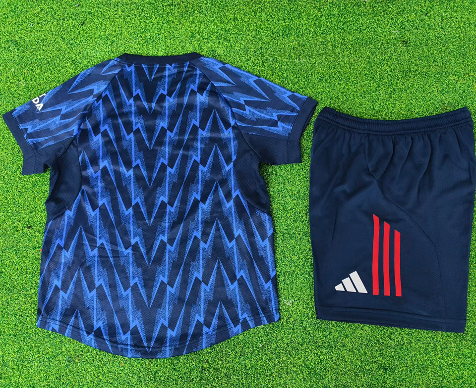 jersey 2025/26 arsenal visitante manga corta versión jugador