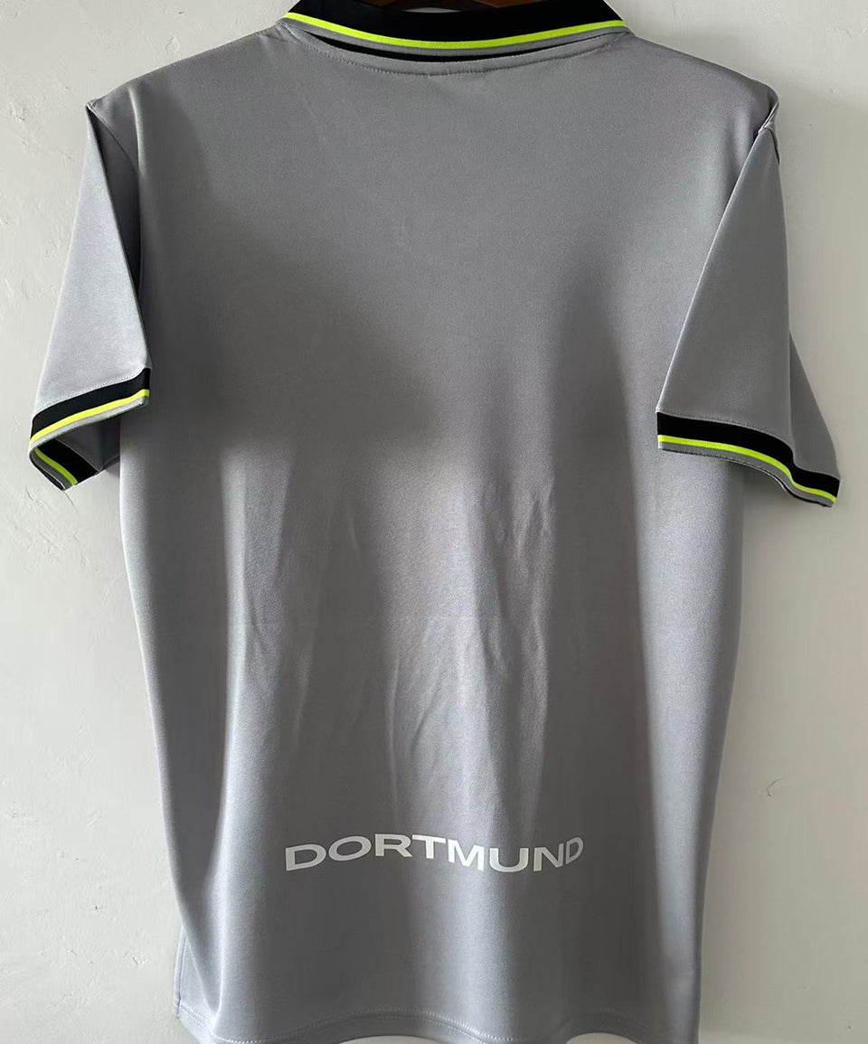 jersey 1997 borussia dortmund visitante manga corta versión fan retro