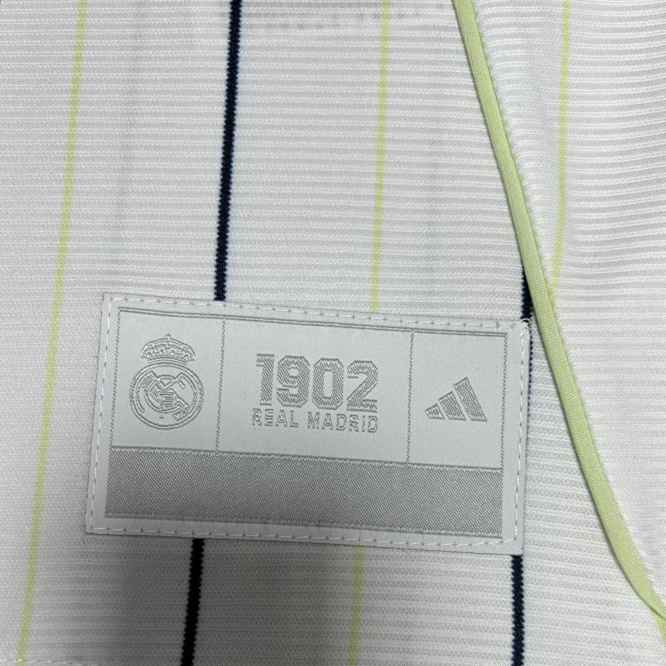 jersey 2025/26 real madrid especial manga corta versión fan retro