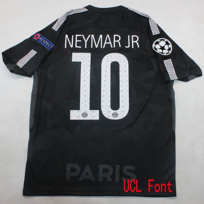 jersey 2017/18 psg tercero manga corta versión fan retro