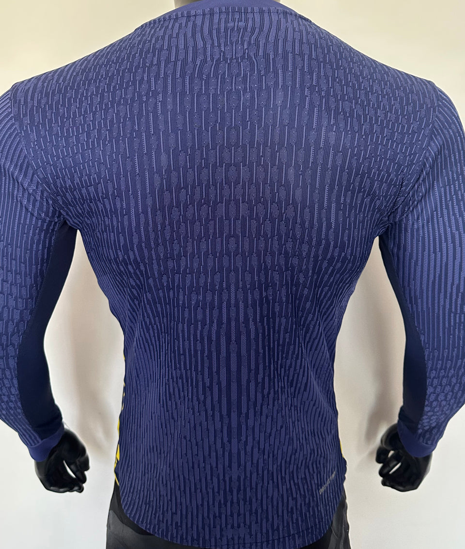 jersey 2025/26 atletico de madrid visitante manga larga versión jugador