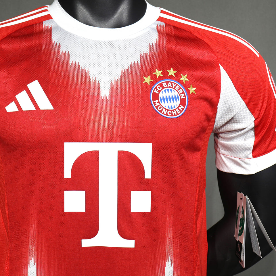 jersey 2025/26 bayern munich local manga corta versión jugador