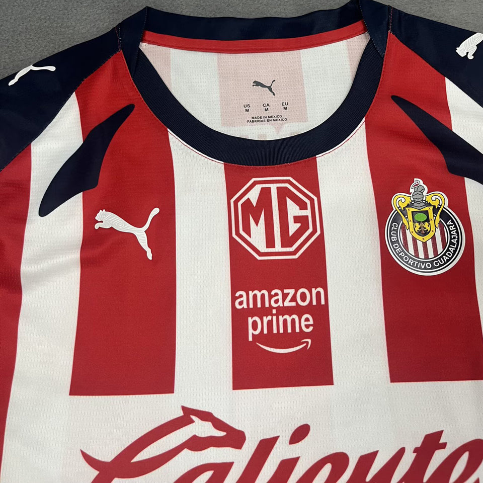 jersey 2025/26 chivas local manga corta mujer