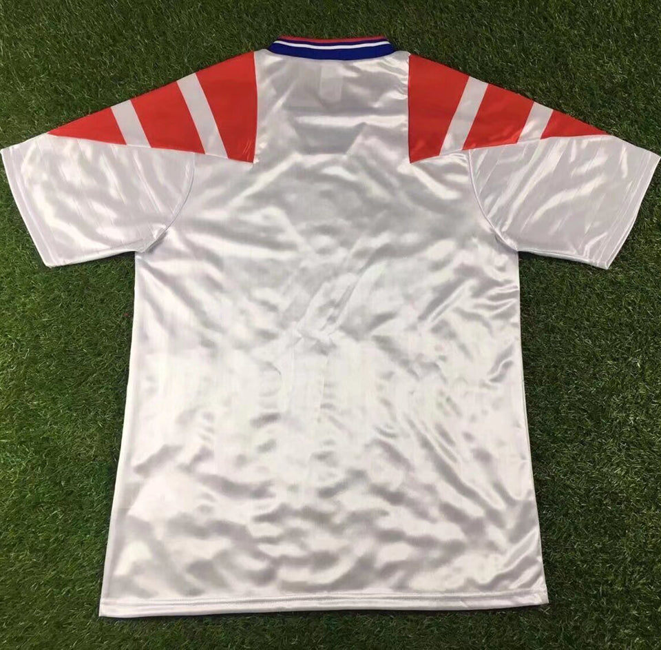 jersey 1992/94 rangers visitante manga corta versión fan retro