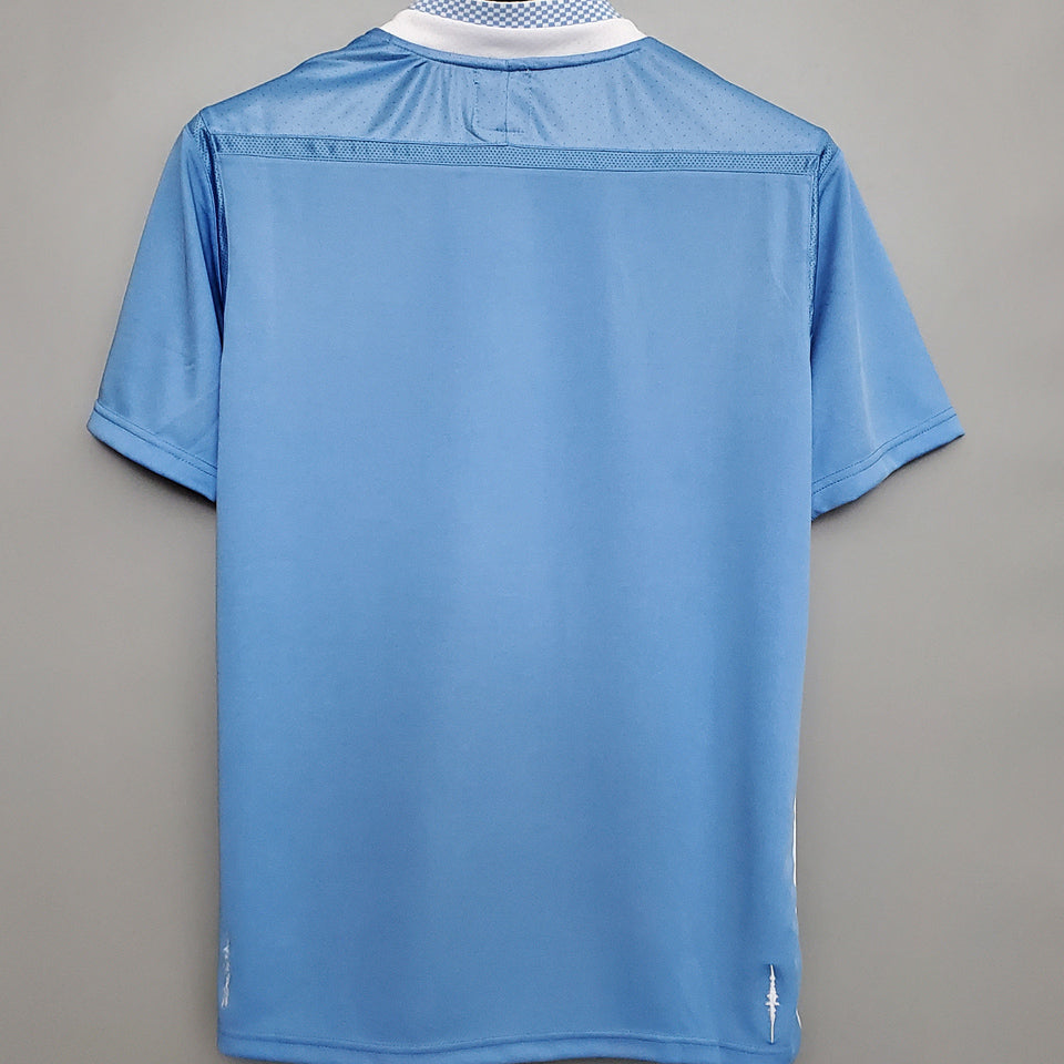 jersey 2011/12 manchester city local manga corta versión fan retro