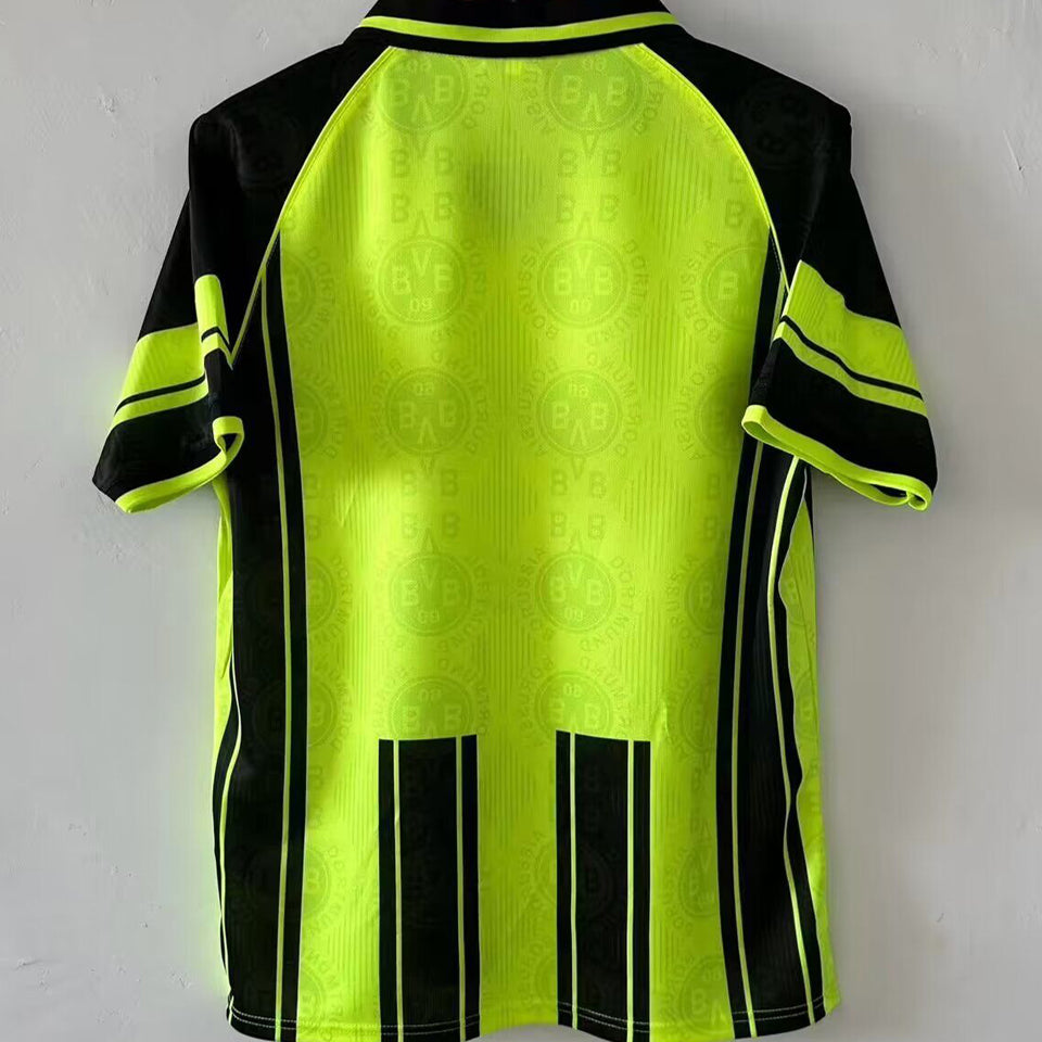 jersey 1996/97 borussia dortmund local manga corta versión fan retro