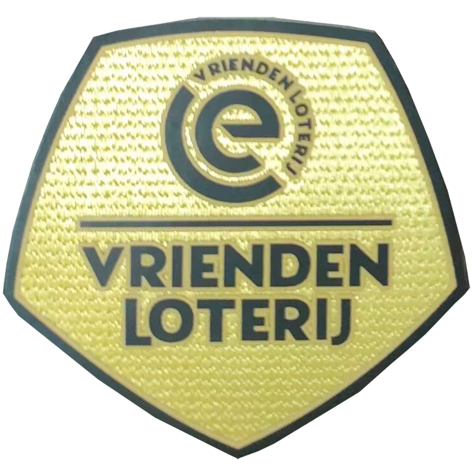 2025/26 vriende loterij gold patch 2025 parches/letras