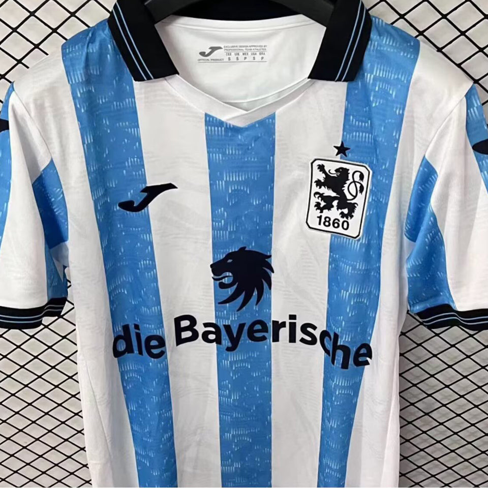 jersey 2025/26 fc tsv 1860 münchen local manga corta versión fan
