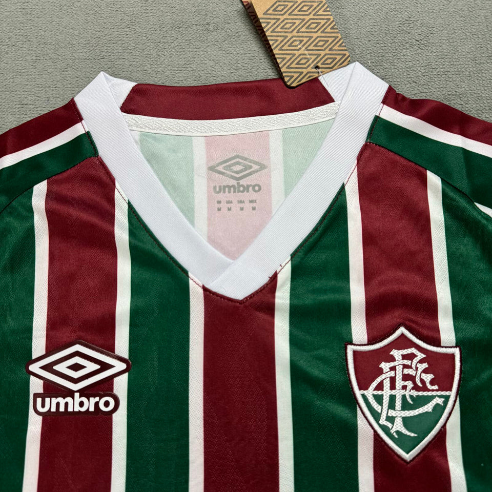 jersey 2025/26 fluminense local manga corta mujer