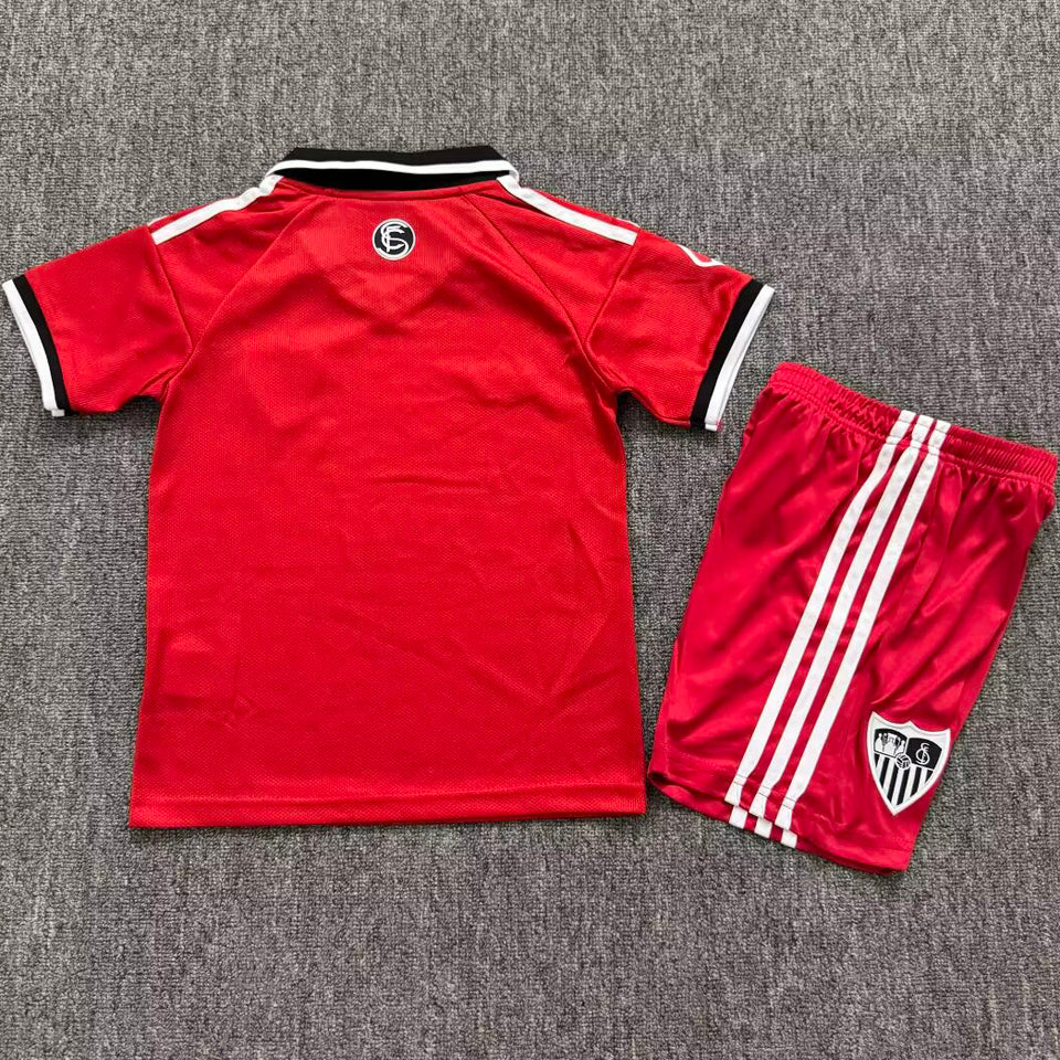 jersey 2026/27 sevilla fc visitante manga corta niño