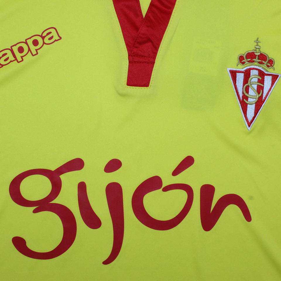 jersey 2015/2011 gijon visitante manga corta versión fan retro