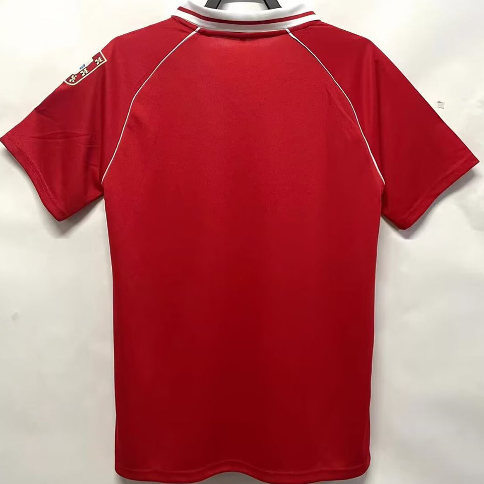 jersey 1994/95 benfica local manga corta versión fan retro