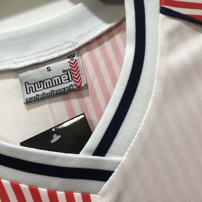 1986 Denmark Visitante Versión Fan Selecciones Retro