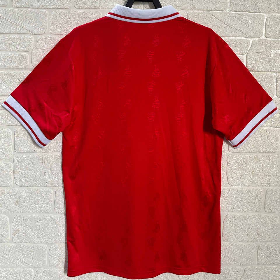 jersey 1996/97 liverpool local manga corta versión fan retro