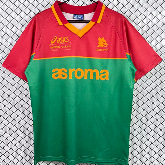 Jersey 1995/1996 Roma Especial Manga corta Versión Fan Retro