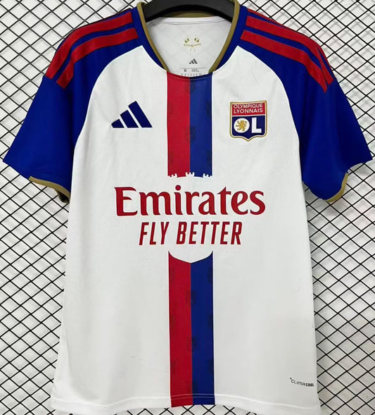 Jersey 2026/27 Lyon Local Manga corta Versión Fan