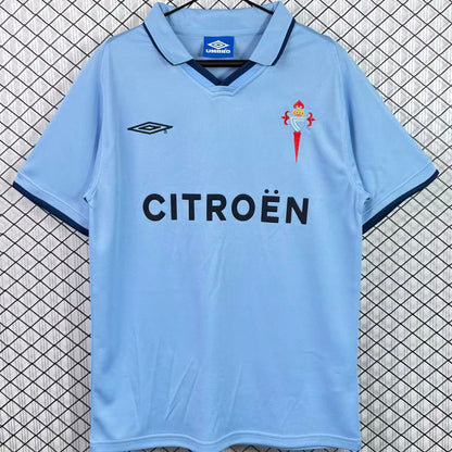Jersey 2001/2002 Celta EUROPA Especial Manga corta Versión Fan Retro
