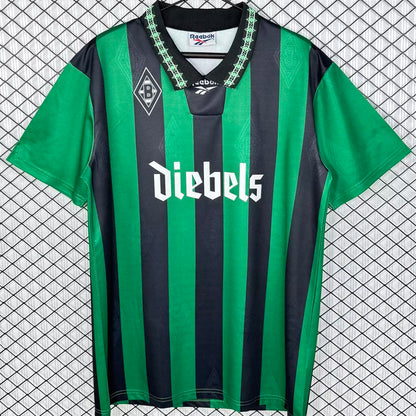 Jersey 1995/1996 Monchengladbach Visitante Manga corta Versión Fan Retro