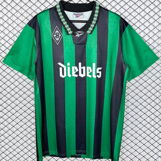 Jersey 1995/1996 Monchengladbach Visitante Manga corta Versión Fan Retro