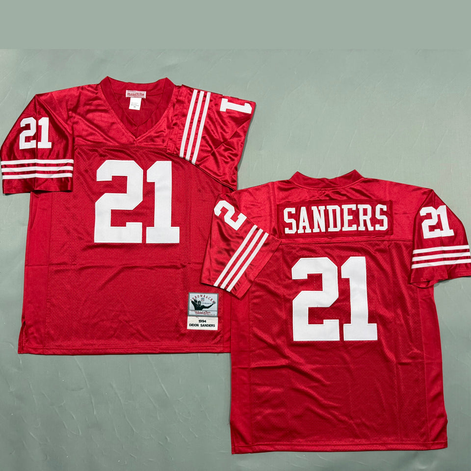 jersey 2121 san francisco 49ers nfl retro