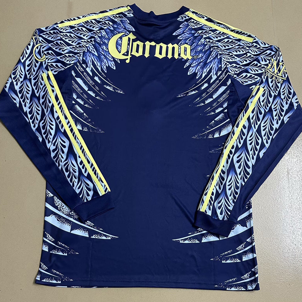 jersey 2025/26 club america visitante manga larga versión fan