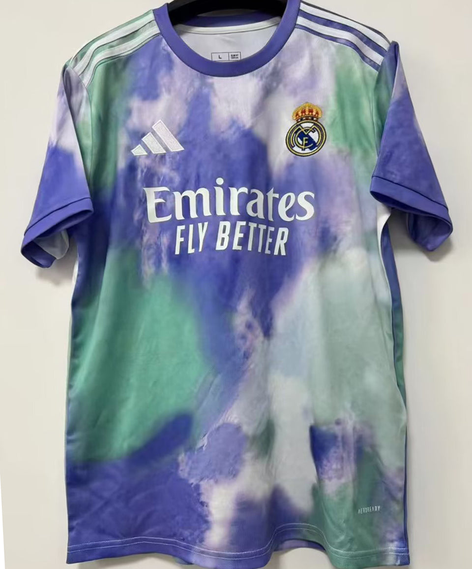 jersey 2025/26 real madrid especial manga corta versión fan